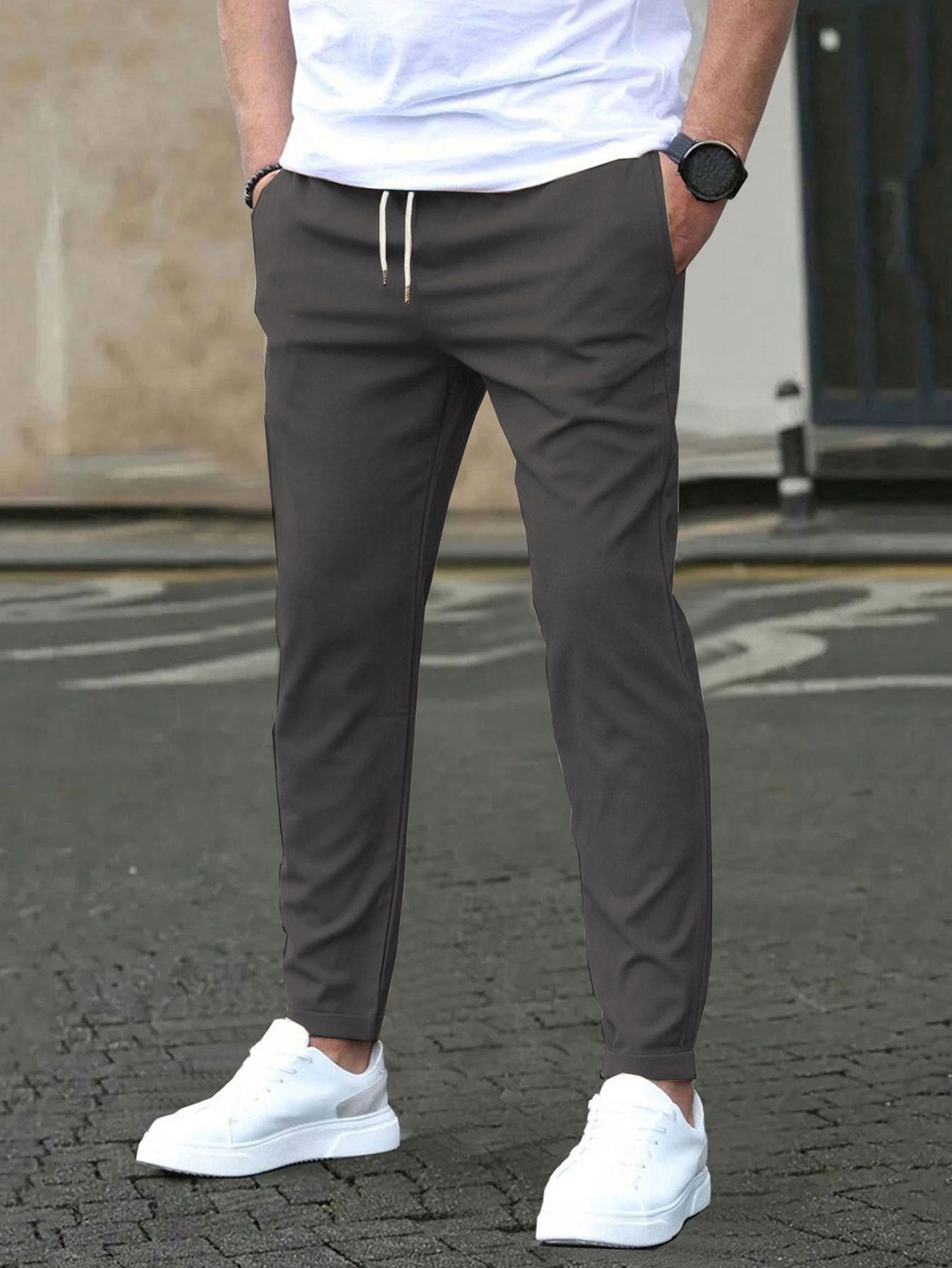 Gino | Pantalon de luxe extensible de première qualité