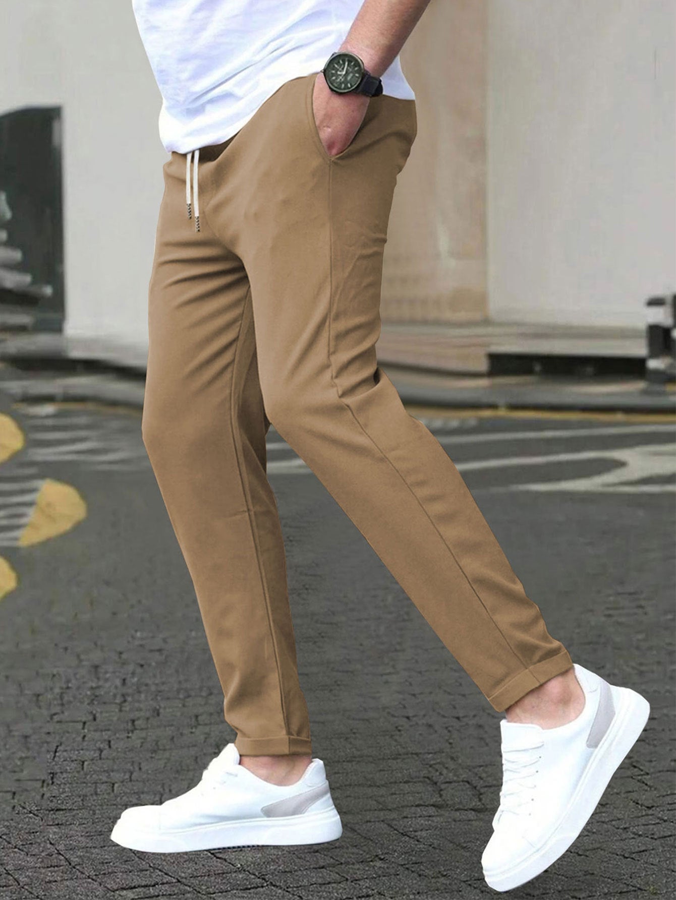Gino | Pantalon de luxe extensible de première qualité