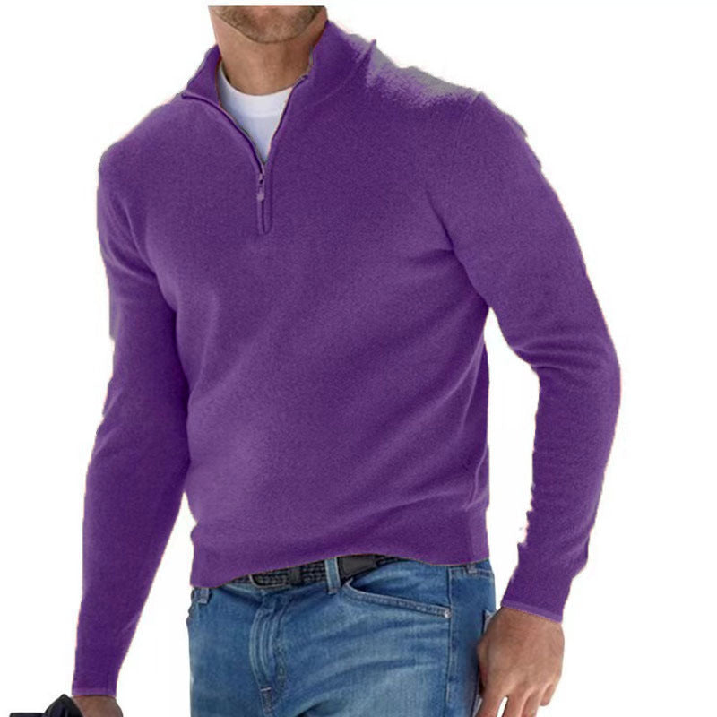 Philippe | Pull zippé polyvalent