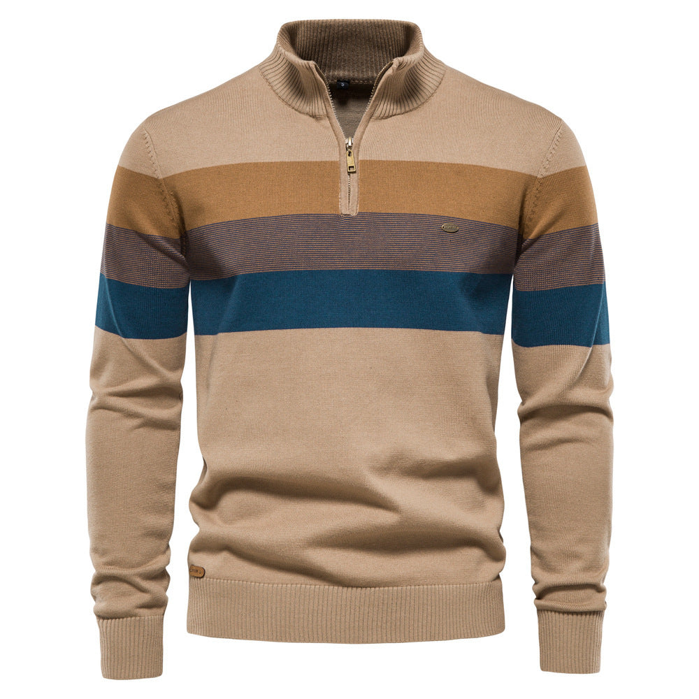 Barthélemy | Pull rétro col montant