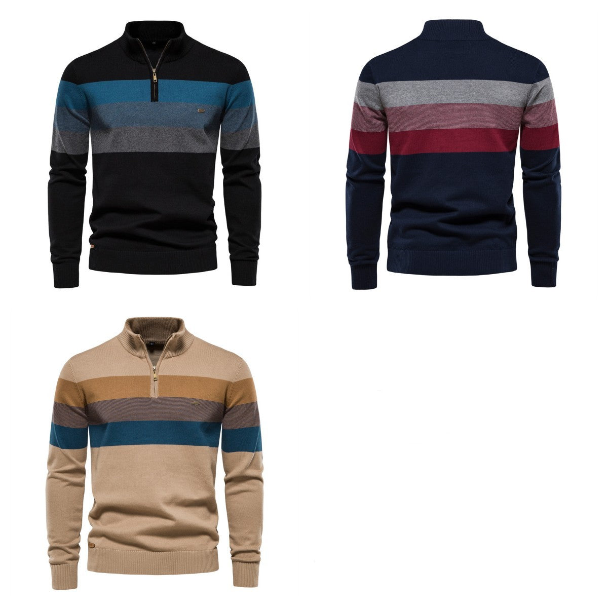 Barthélemy | Pull rétro col montant