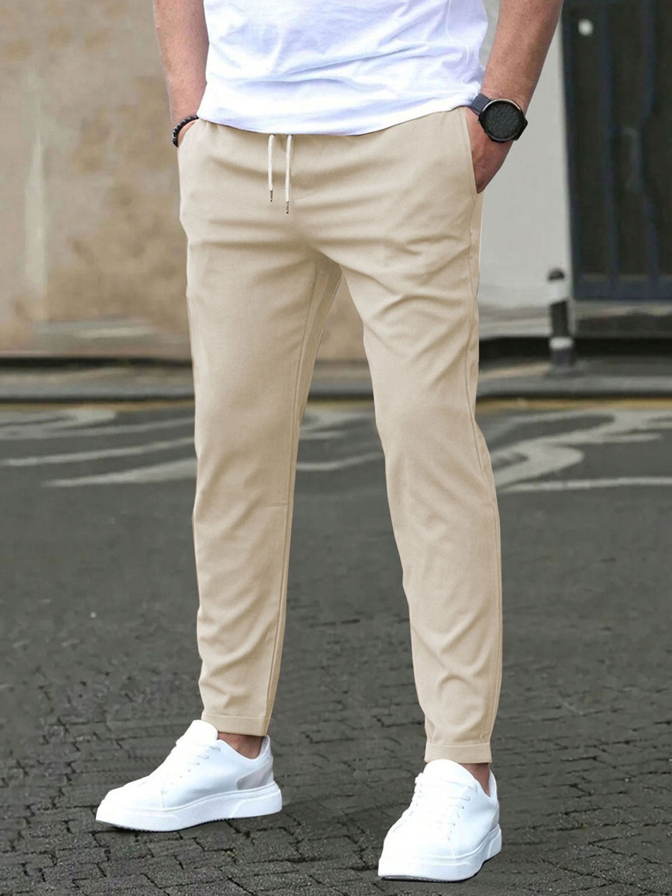 Gino | Pantalon de luxe extensible de première qualité