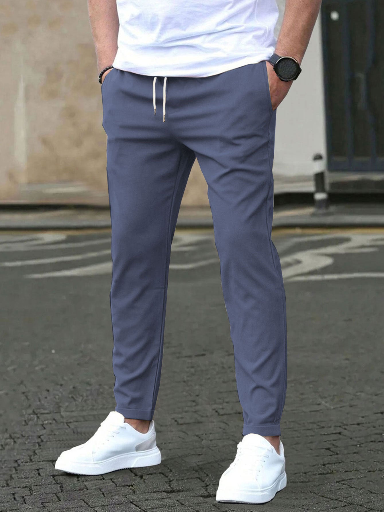 Gino | Pantalon de luxe extensible de première qualité