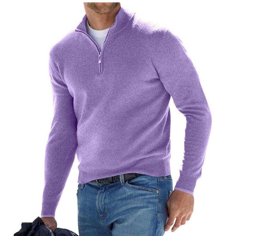 Philippe | Pull zippé polyvalent