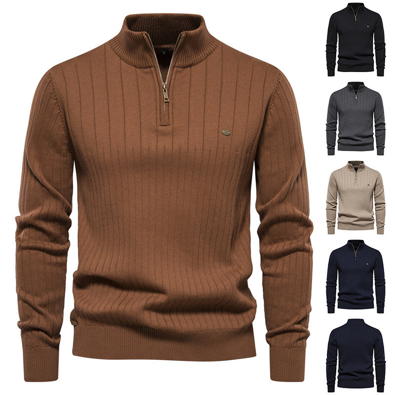Fabrice | Pull zippé confortable