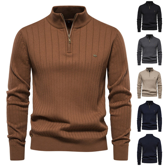 Fabrice | Pull zippé confortable