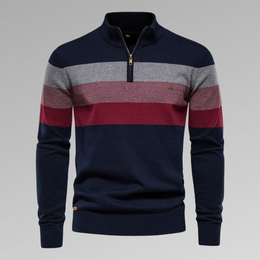 Barthélemy | Pull rétro col montant