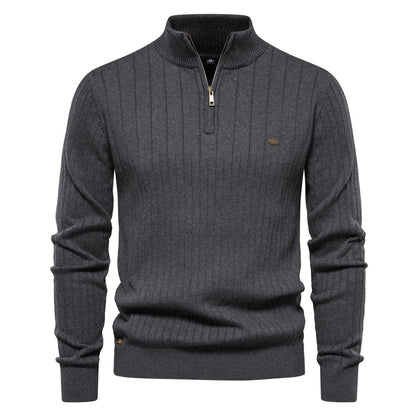 Fabrice | Pull zippé confortable