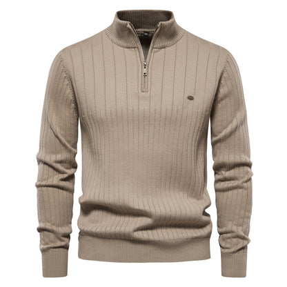 Fabrice | Pull zippé confortable